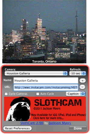 SlothCamScreenshot