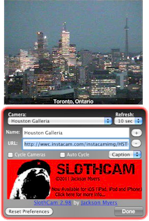 SlothCamScreenshot