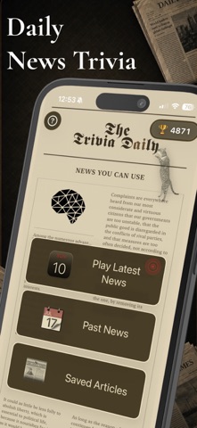 The Trivia Daily App Store screenshot