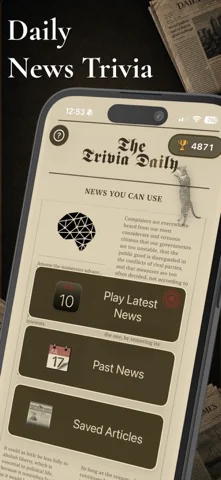 The Trivia Daily App Store screenshot